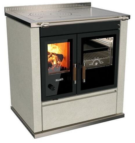Holzherd Rizzoli - Serie S mit Backofen - S 80 - 9,7 kW - Classica