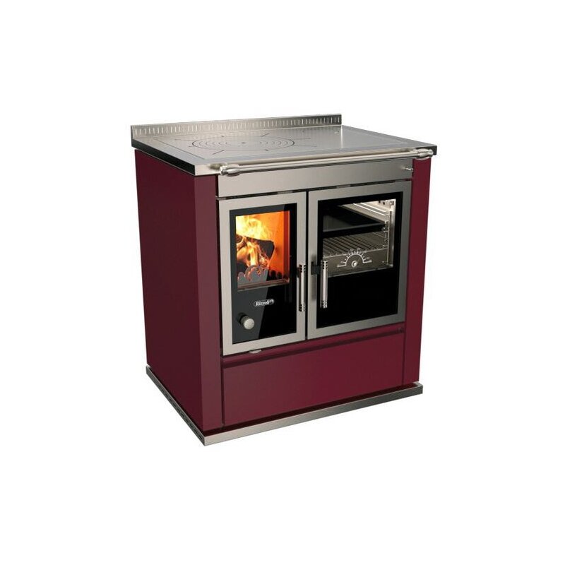 Holzherd Rizzoli - Serie S mit Backofen - S 80 - 10 kW - Moderna