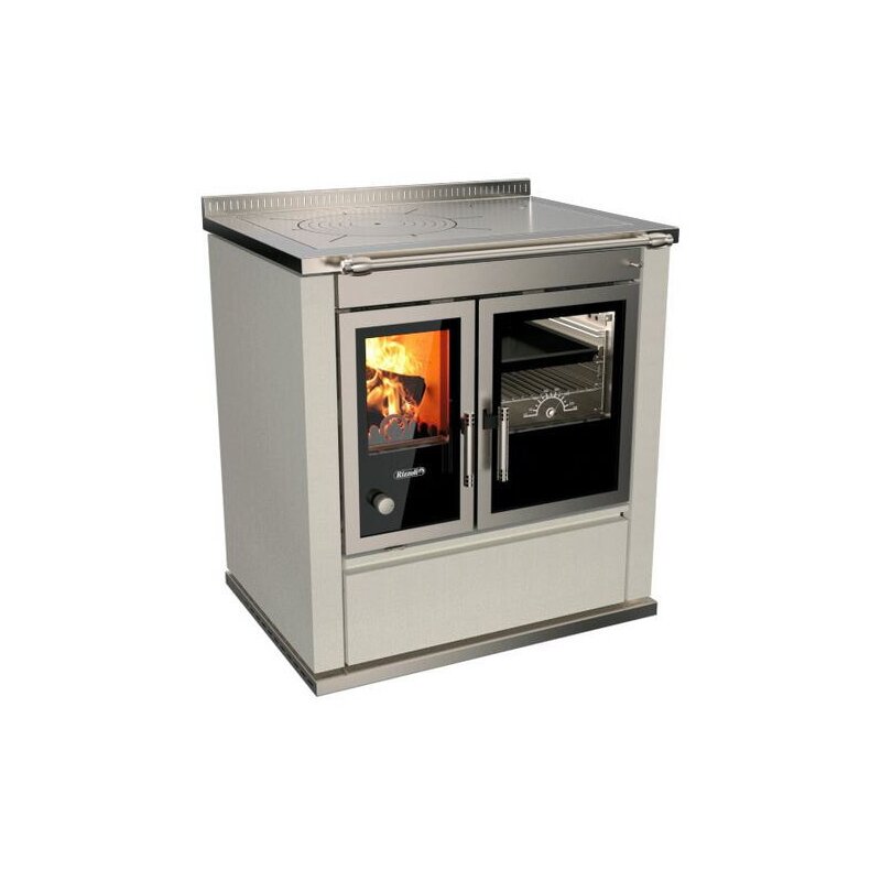 Holzherd Rizzoli - Serie S mit Backofen - S 80 - 10 kW - Moderna