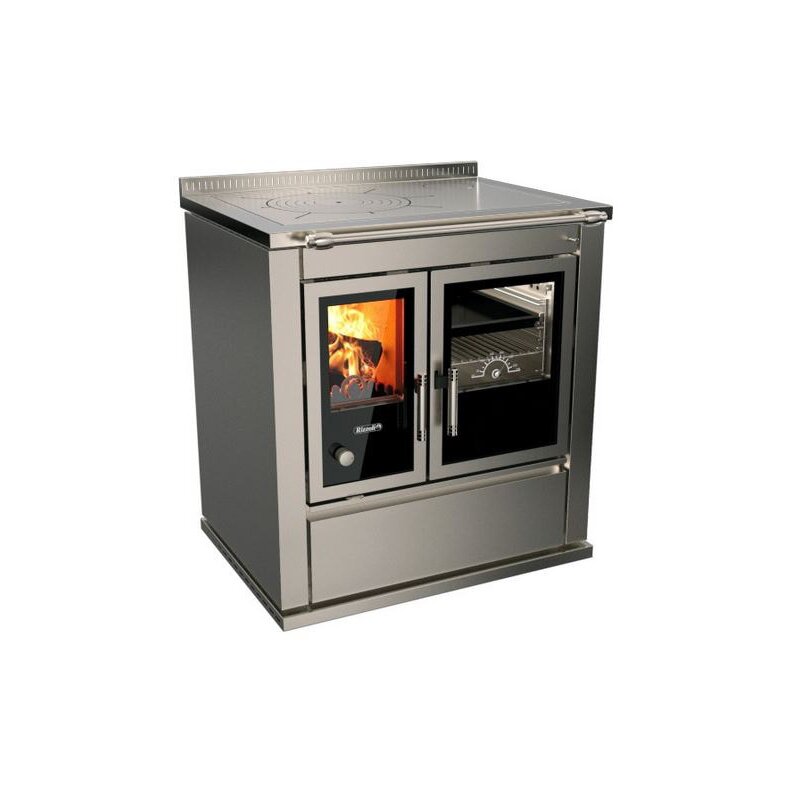 Holzherd Rizzoli - Serie S mit Backofen - S 80 - 9,7 kW - Moderna