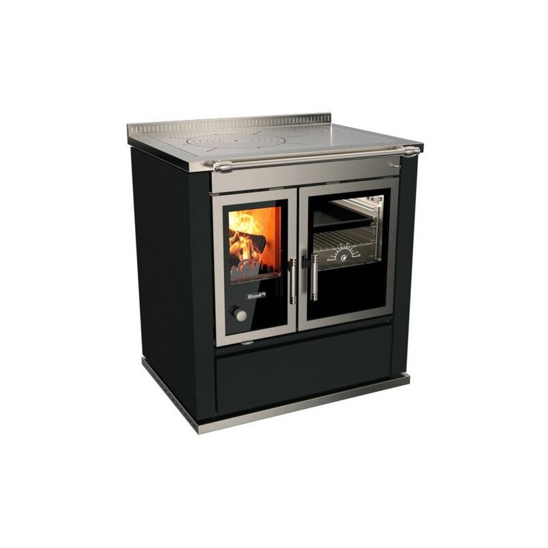 Holzherd Rizzoli - Serie S mit Backofen - S 80 - 9,7 kW - Moderna