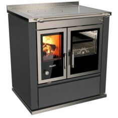 Holzherd Rizzoli - Serie S mit Backofen - S 80 - 10 kW -...