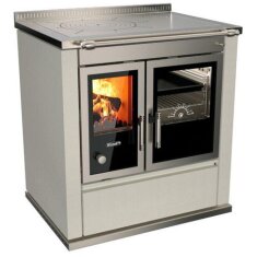Holzherd Rizzoli - Serie S mit Backofen - S 80 - 9,7 kW - Moderna