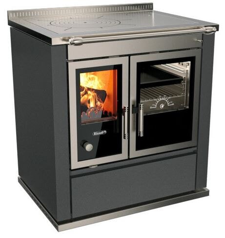 Holzherd Rizzoli - Serie S mit Backofen - S 80 - 10 kW - Moderna