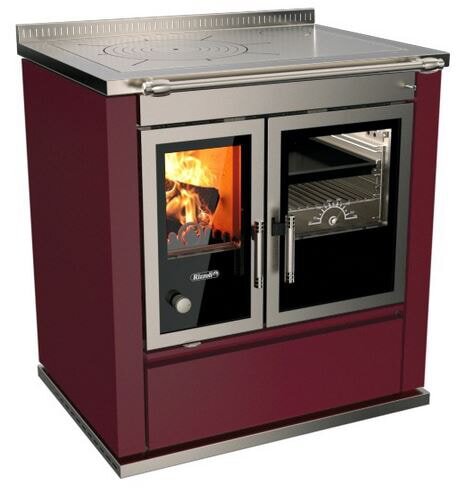 Holzherd Rizzoli - Serie S mit Backofen - S 80 - 10 kW - Moderna