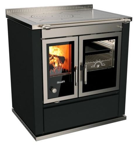 Holzherd Rizzoli - Serie S mit Backofen - S 80 - 10 kW - Moderna