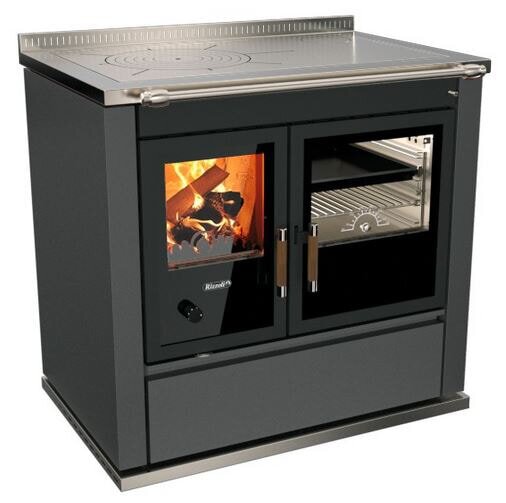 Holzherd Rizzoli - Serie S mit Backofen - S 90 - 10 kW - Classica