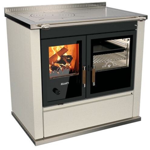 Holzherd Rizzoli - Serie S mit Backofen - S 90 - 10 kW - Classica