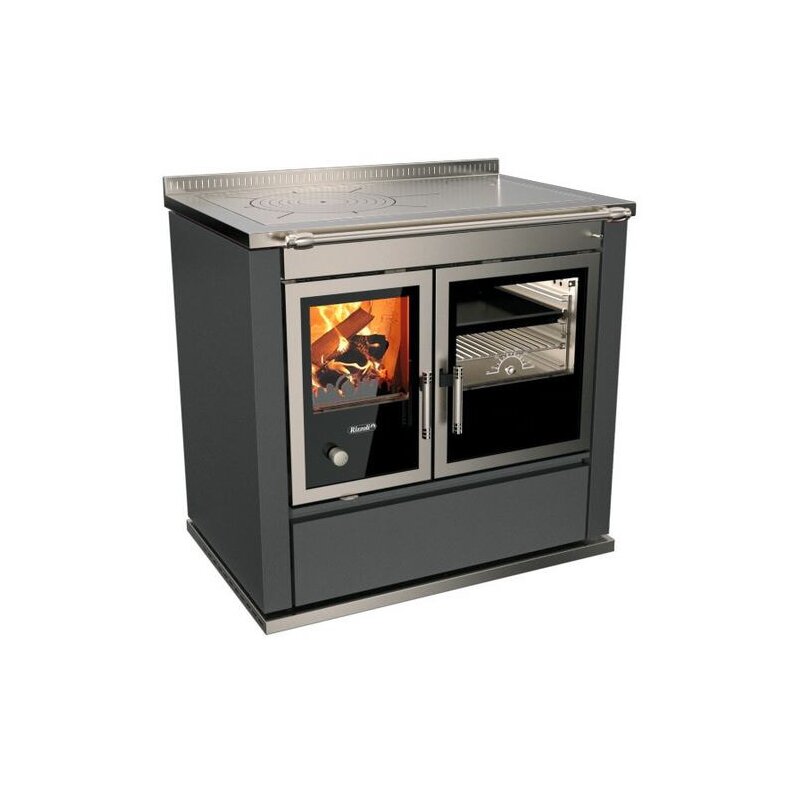 Holzherd Rizzoli - Serie S mit Backofen - S 90 - 9,7 kW - Moderna