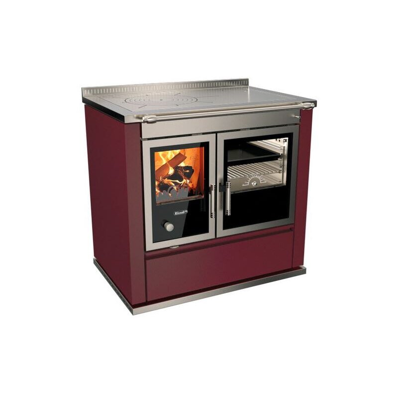 Holzherd Rizzoli - Serie S mit Backofen - S 90 - 9,7 kW - Moderna