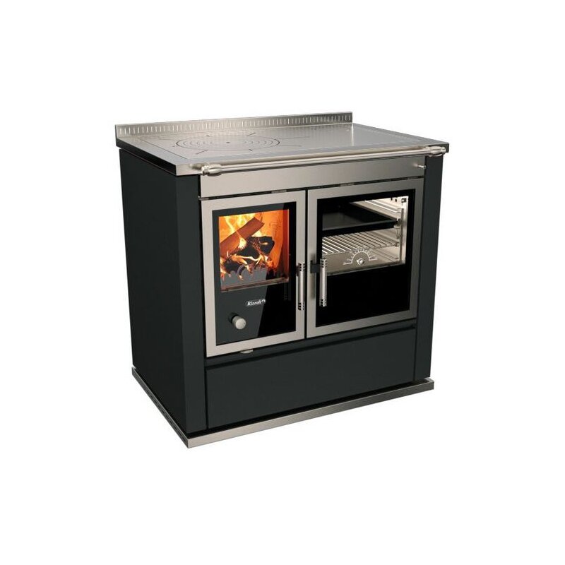 Holzherd Rizzoli - Serie S mit Backofen - S 90 - 9,7 kW - Moderna