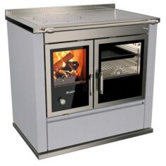Holzherd Rizzoli - Serie S mit Backofen - S 90 - 9,7 kW - Moderna