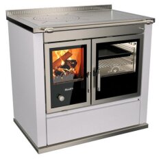Holzherd Rizzoli - Serie S mit Backofen - S 90 - 9,7 kW - Moderna