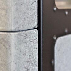 Holzherd Rizzoli - Serie L mit Backofen - L 90 - Rustik - 10 kW