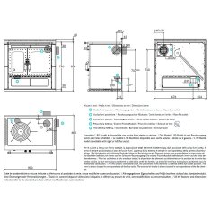 Holzherd Rizzoli - Serie L mit Backofen - L 90 - Rustik - 9,7 kW