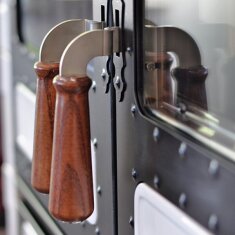 Holzherd Rizzoli - Serie L mit Backofen - L 90 - Rustik - 9,7 kW