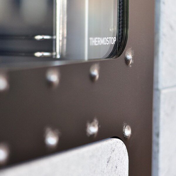 Holzherd Rizzoli - Serie L mit Backofen - L 90 - Rustik - 10 kW