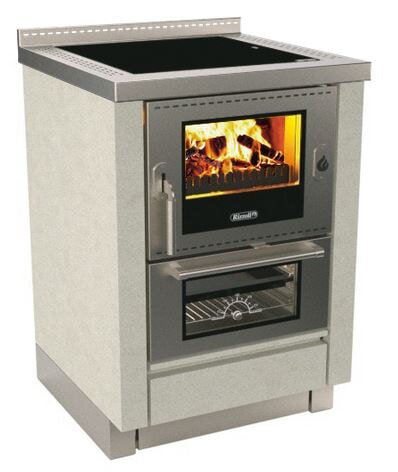 Holzherd Rizzoli - Serie MZ mit Backofen - MZ 60  - 8 kW