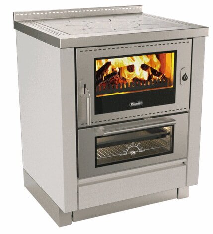 Holzherd Rizzoli - Serie MZ mit Backofen - MZ 70  - 8 kW