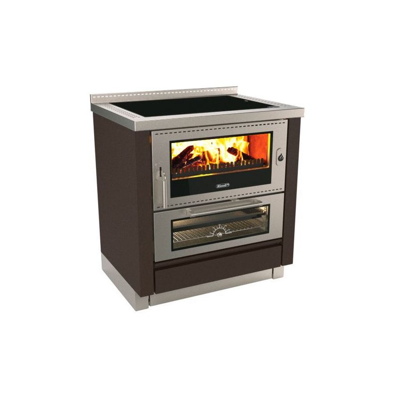 Holzherd Rizzoli - Serie MZ mit Backofen - MZ 80  - 8 kW