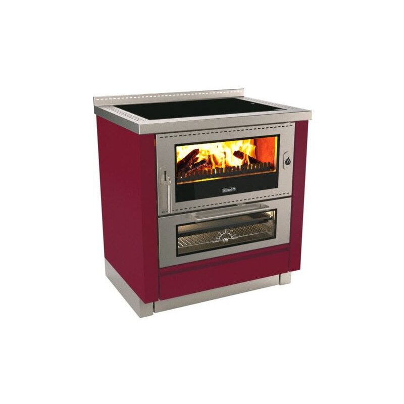 Holzherd Rizzoli - Serie MZ mit Backofen - MZ 80  - 8 kW