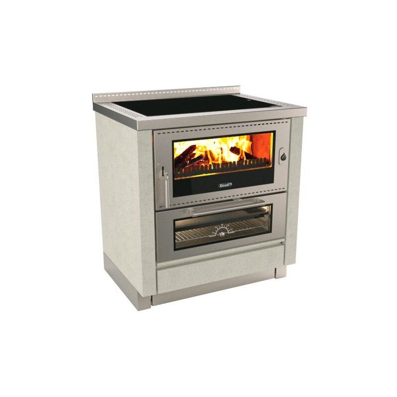 Holzherd Rizzoli - Serie MZ mit Backofen - MZ 80  - 8 kW