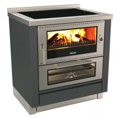 Holzherd Rizzoli - Serie MZ mit Backofen - MZ 80  - 8 kW