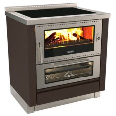 Holzherd Rizzoli - Serie MZ mit Backofen - MZ 80  - 8 kW