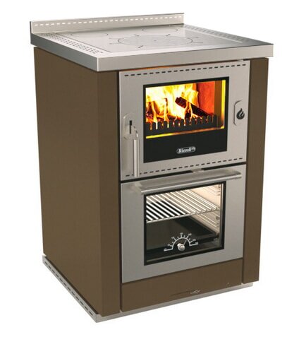 Holzherd Rizzoli - Serie ML mit Backofen - ML 60 Standard - 8 kW