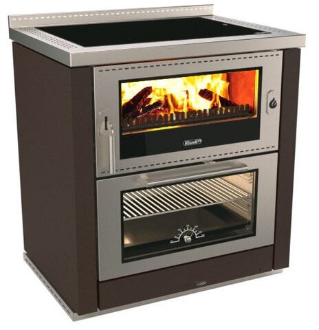 Holzherd Rizzoli - Serie ML mit Backofen - ML 80 - 8 kW