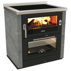 Holzherd Rizzoli - Serie ML mit Backofen - ML 80 Rustik...