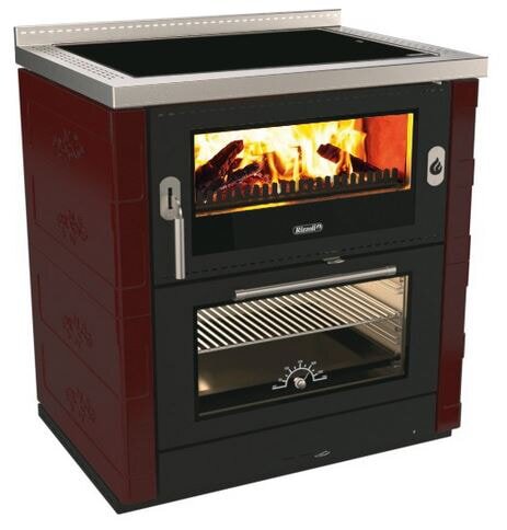 Holzherd Rizzoli - Serie ML mit Backofen - ML 80 Rustik  - 8 kW