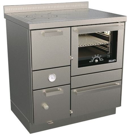 Zentralheizungsherd Rizzoli - Serie RTE mit Backofen - RTE 80 - Standard - 22 kW