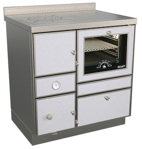 Zentralheizungsherd Rizzoli - Serie RTE mit Backofen - RTE 80 - Variant - 22 kW