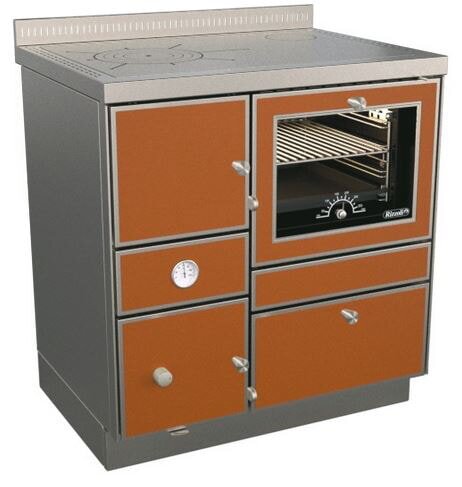 Zentralheizungsherd Rizzoli - Serie RTE mit Backofen - RTE 80 - Variant - 22 kW