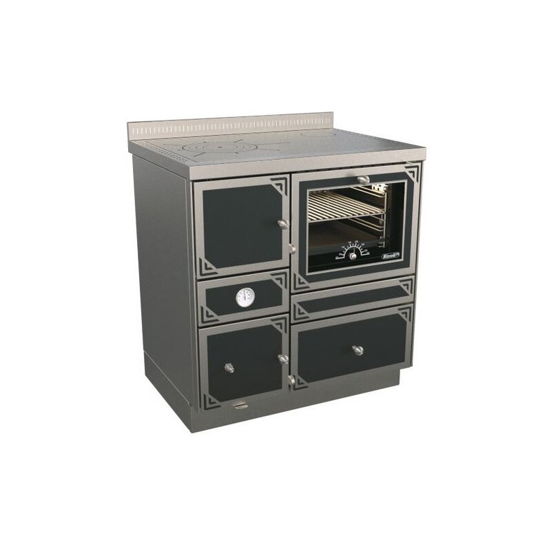 Zentralheizungsherd Rizzoli - Serie RTE mit Backofen - RTE 80 - Epoka - 22 kW