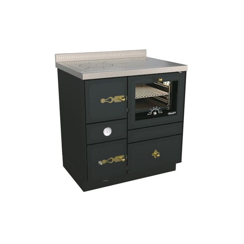 Zentralheizungsherd Rizzoli - Serie RTE mit Backofen - RTE 80 - Epoka - 22 kW