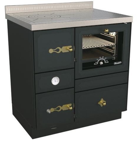 Zentralheizungsherd Rizzoli - Serie RTE mit Backofen - RTE 80 - Epoka - 22 kW