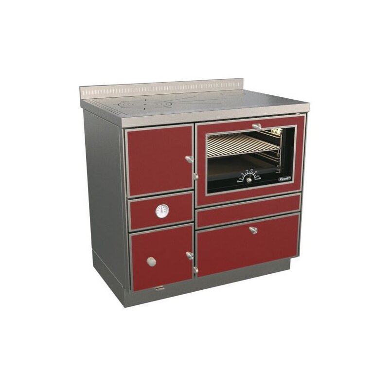 Zentralheizungsherd Rizzoli - Serie RTE mit Backofen - RTE 90 - Variant - 22 kW