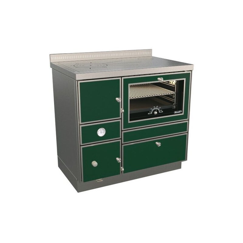 Zentralheizungsherd Rizzoli - Serie RTE mit Backofen - RTE 90 - Variant - 22 kW