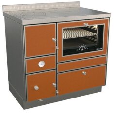 Zentralheizungsherd Rizzoli - Serie RTE mit Backofen - RTE 90 - Variant - 22 kW