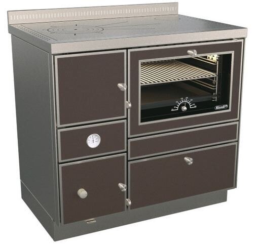 Zentralheizungsherd Rizzoli - Serie RTE mit Backofen - RTE 90 - Variant - 22 kW