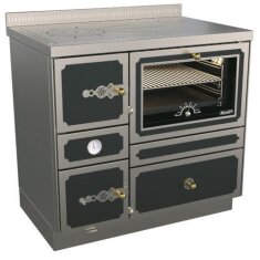 Zentralheizungsherd Rizzoli - Serie RTE mit Backofen - RTE 90 - Epoka - 22 kW