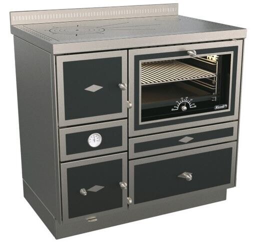 Zentralheizungsherd Rizzoli - Serie RTE mit Backofen - RTE 90 - Epoka - 22 kW