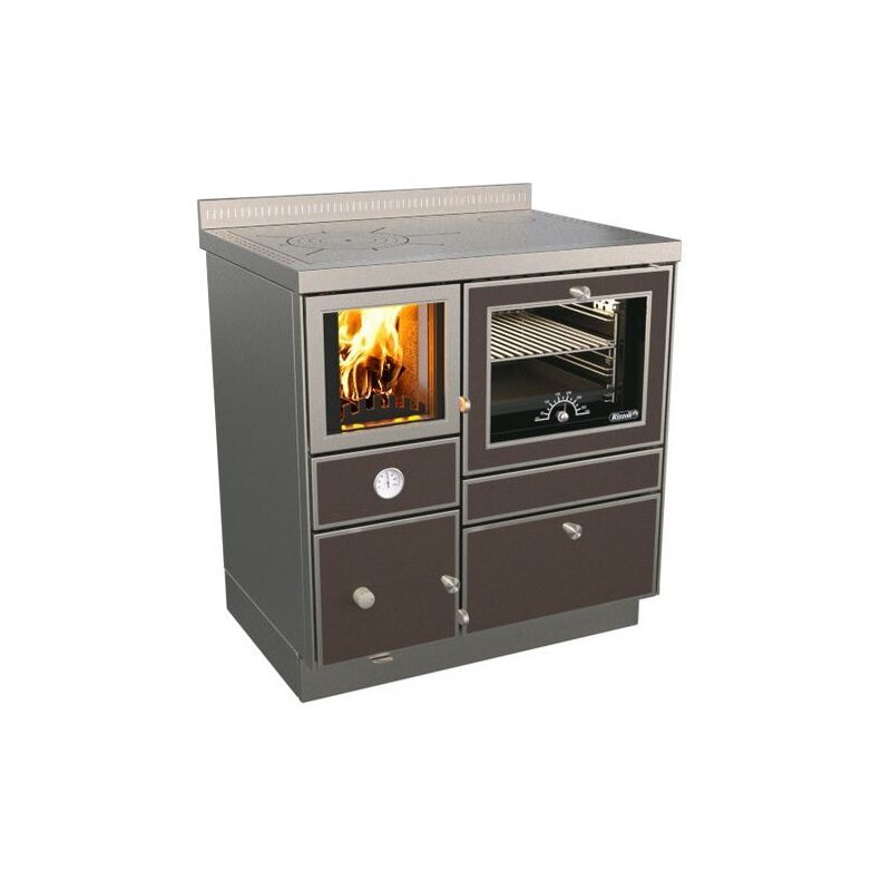 Zentralheizungsherd Rizzoli - Serie RTVE mit Backofen - RTVE 80 - Variant - 22 kW