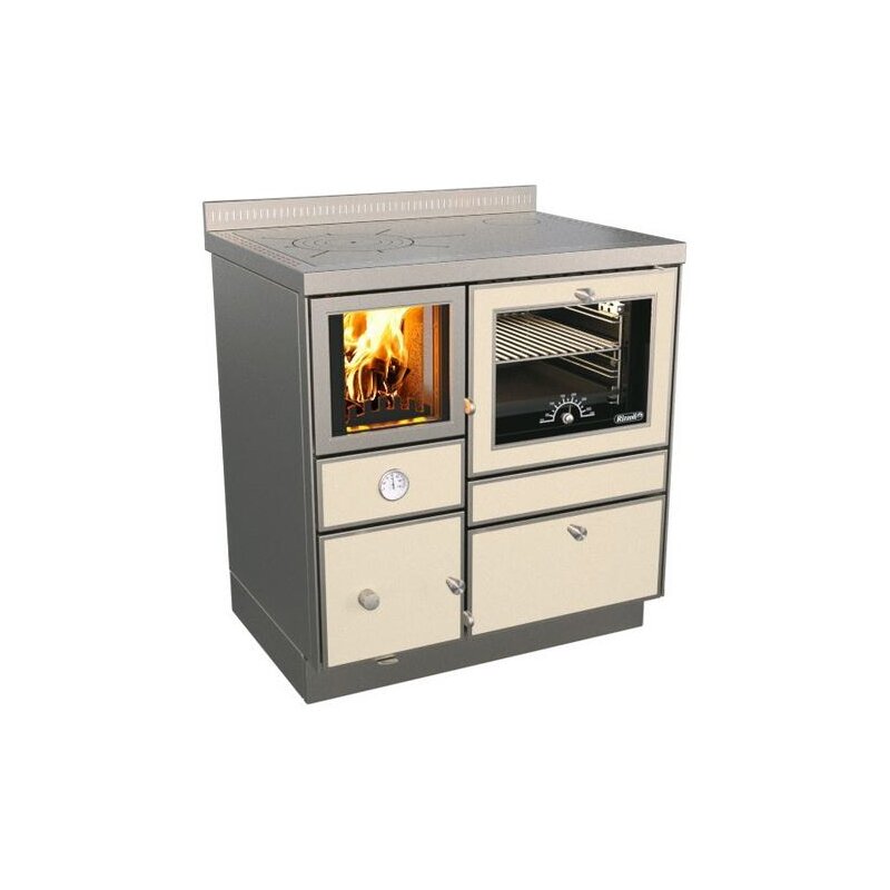 Zentralheizungsherd Rizzoli - Serie RTVE mit Backofen - RTVE 80 - Variant - 22 kW
