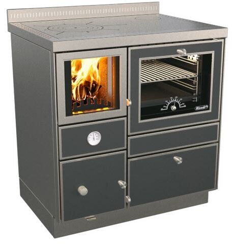 Zentralheizungsherd Rizzoli - Serie RTVE mit Backofen - RTVE 80 - Variant - 22 kW