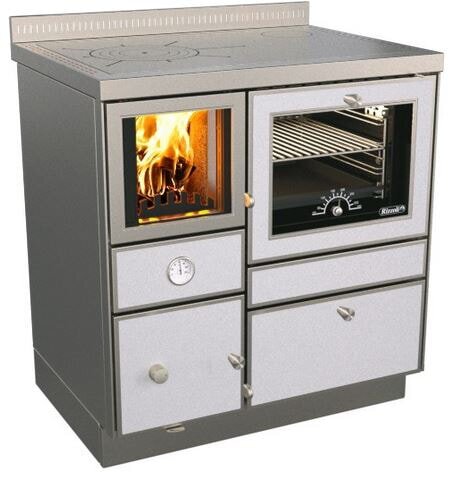 Zentralheizungsherd Rizzoli - Serie RTVE mit Backofen - RTVE 80 - Variant - 22 kW