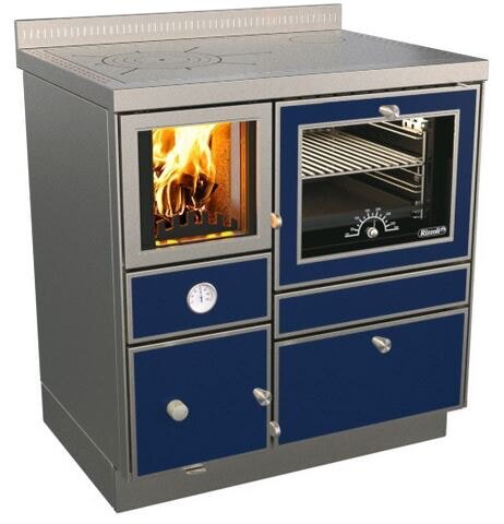 Zentralheizungsherd Rizzoli - Serie RTVE mit Backofen - RTVE 80 - Variant - 22 kW