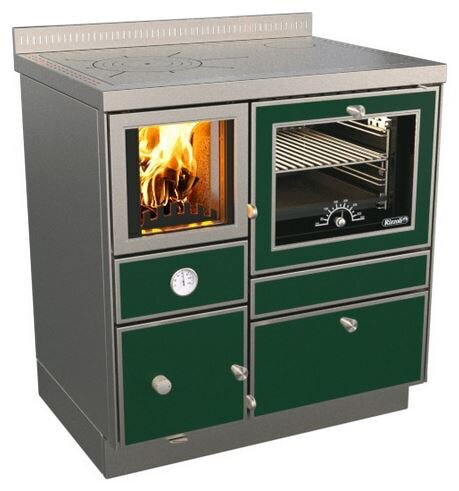 Zentralheizungsherd Rizzoli - Serie RTVE mit Backofen - RTVE 80 - Variant - 22 kW